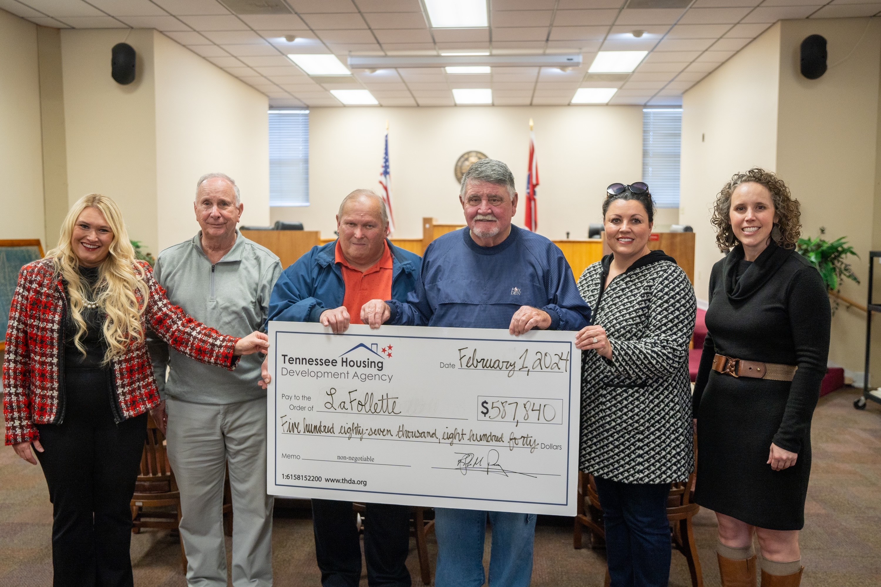Lafollette awarded HOME grant from THDA