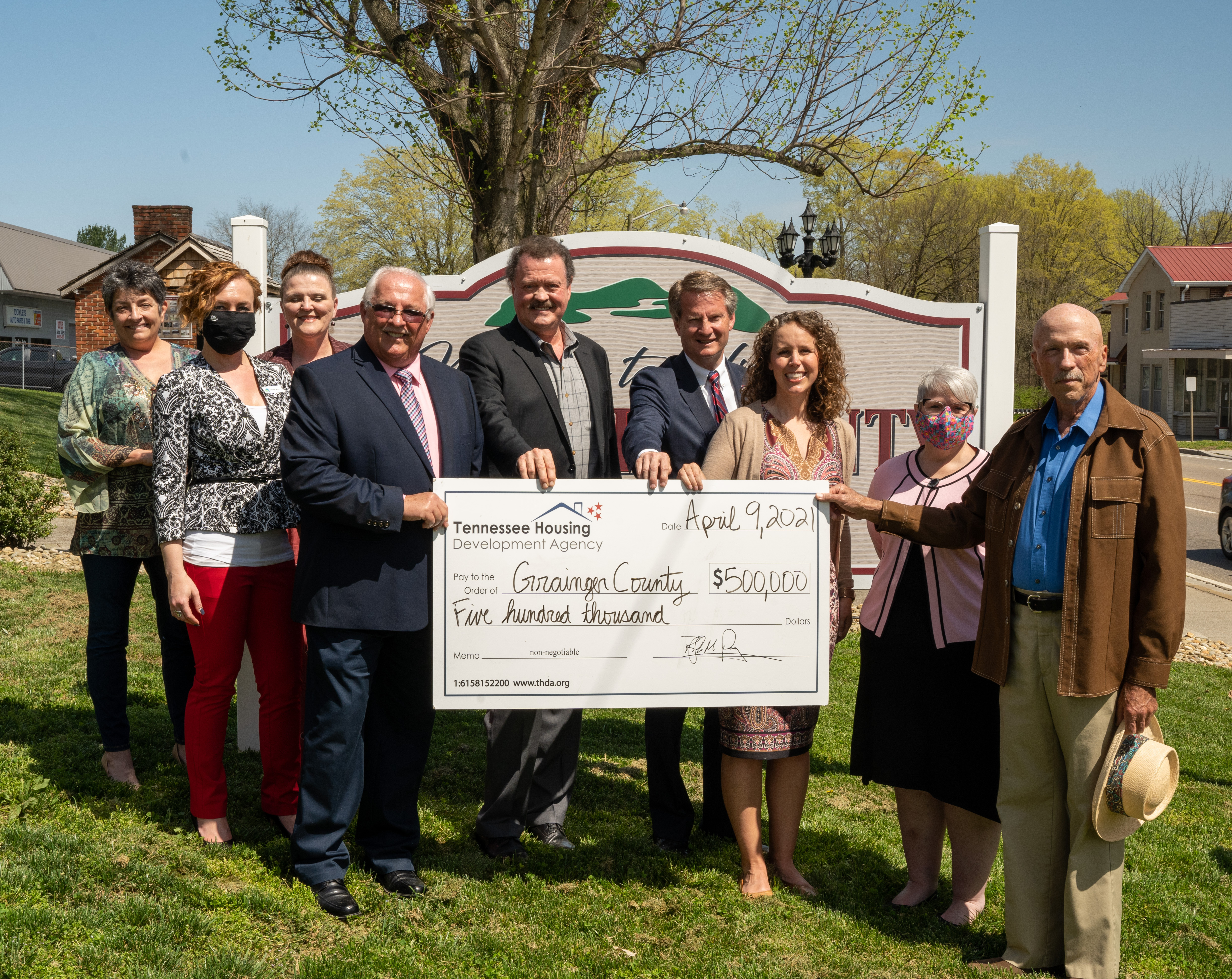 Grainger County, Bean Station awarded HOME grants totaling $750,000