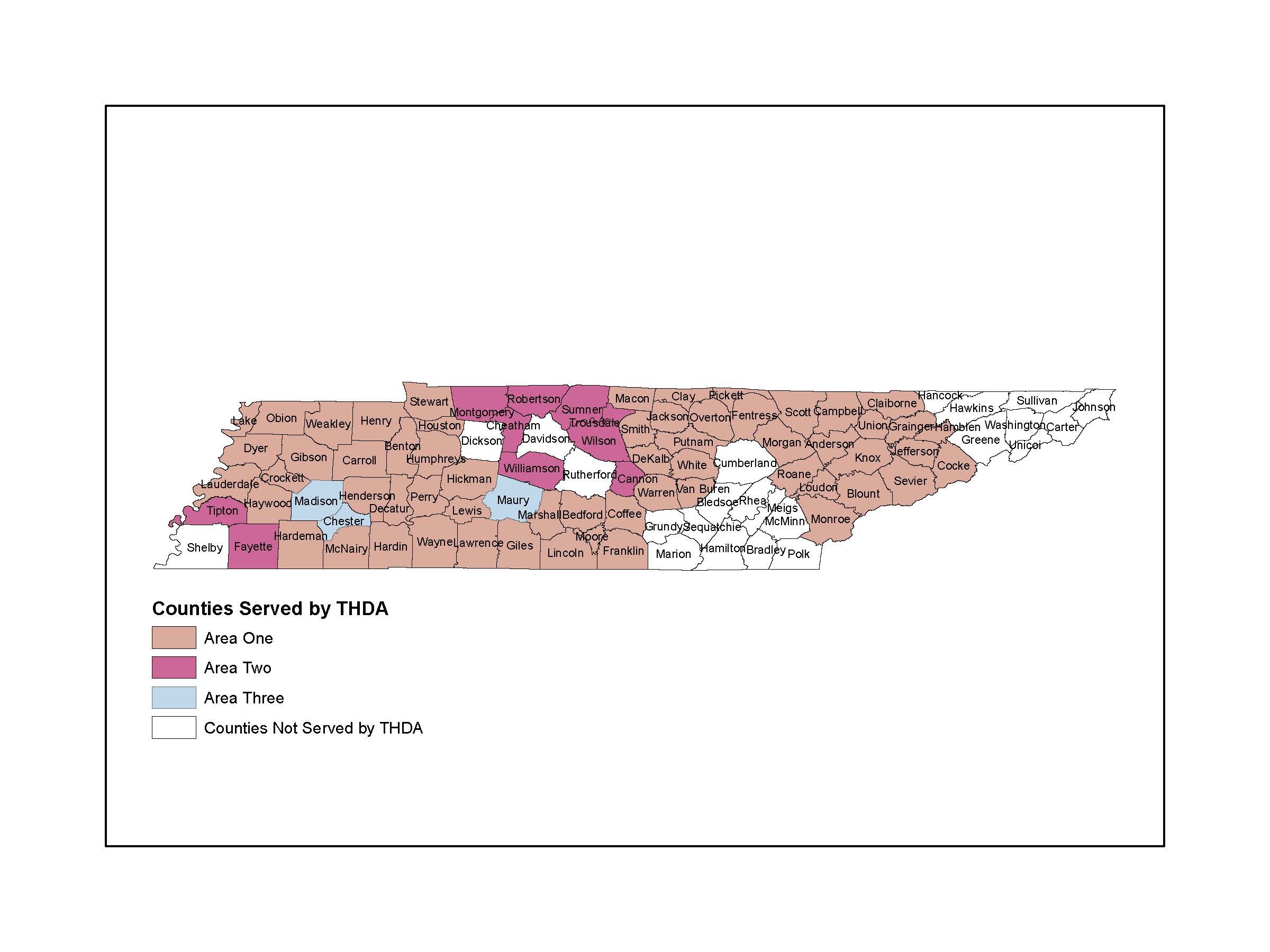 HCV Area State Map