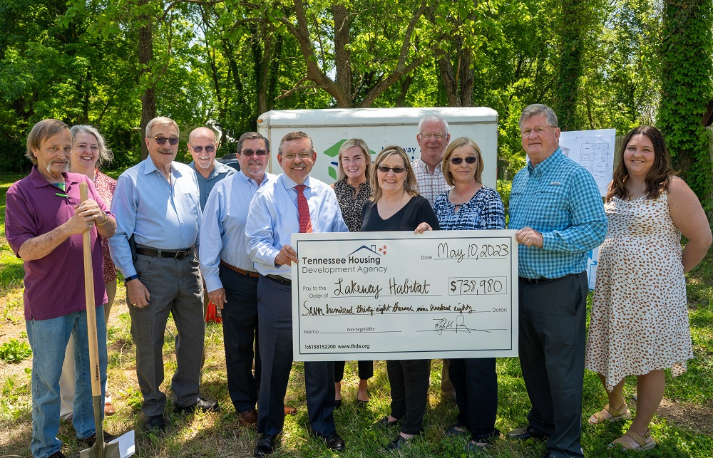Lakeway Area Habitat awarded HOME grant from THDA