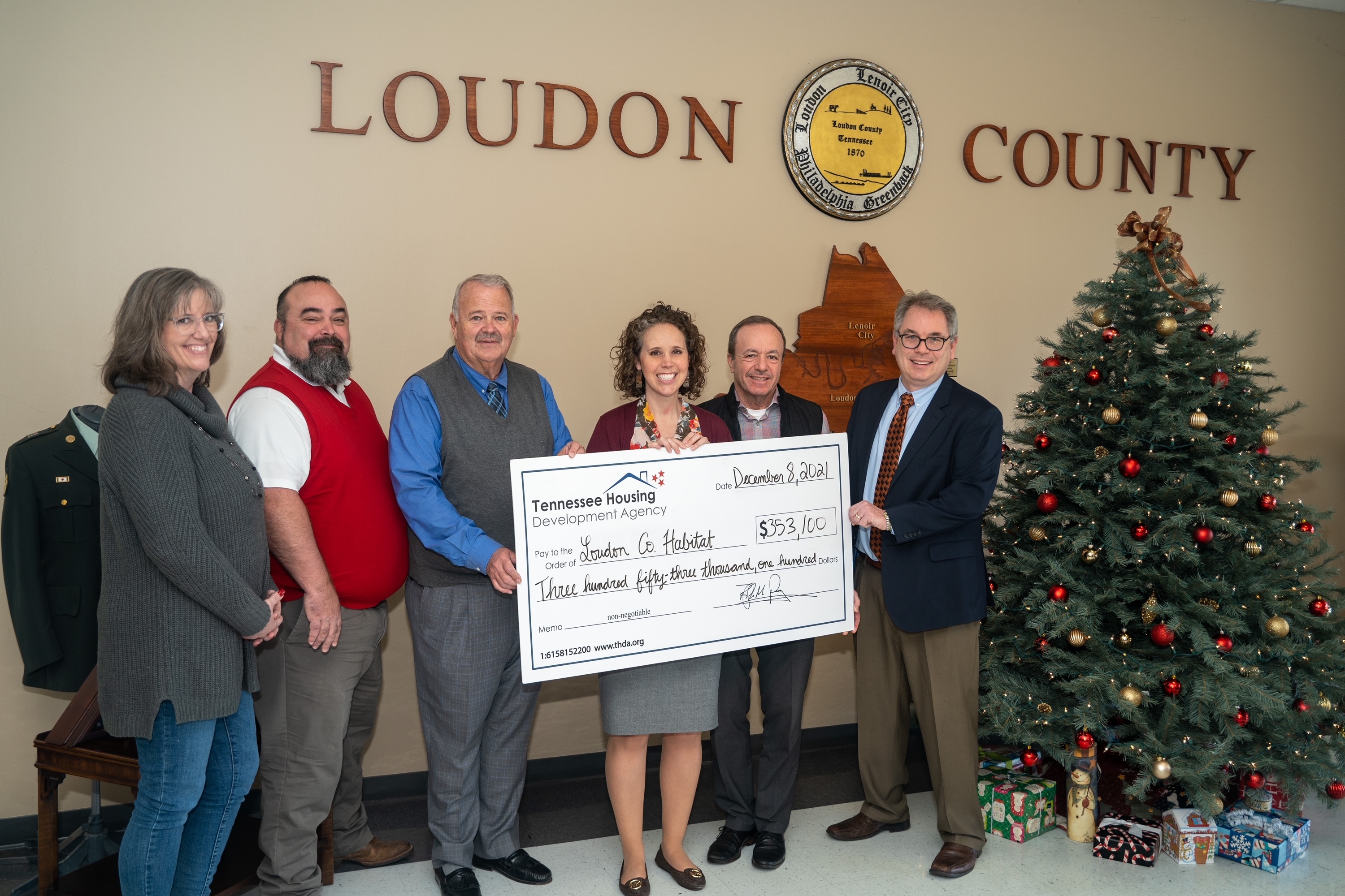 THDA has awards Loudon County Habitat a $353K HOME grant