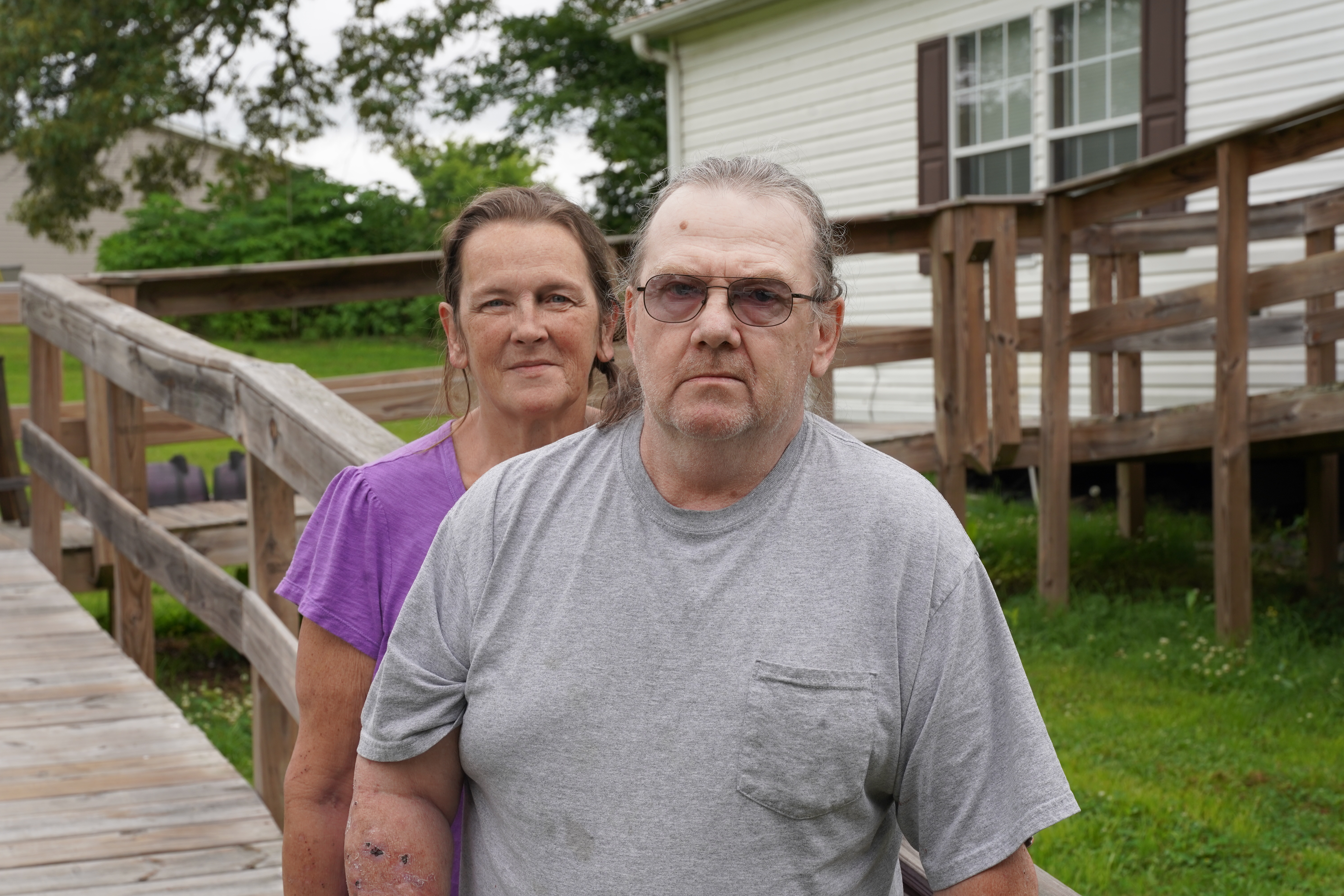 Dyersburg couple recognizes the blessing of being able to easily maneuver outside their home