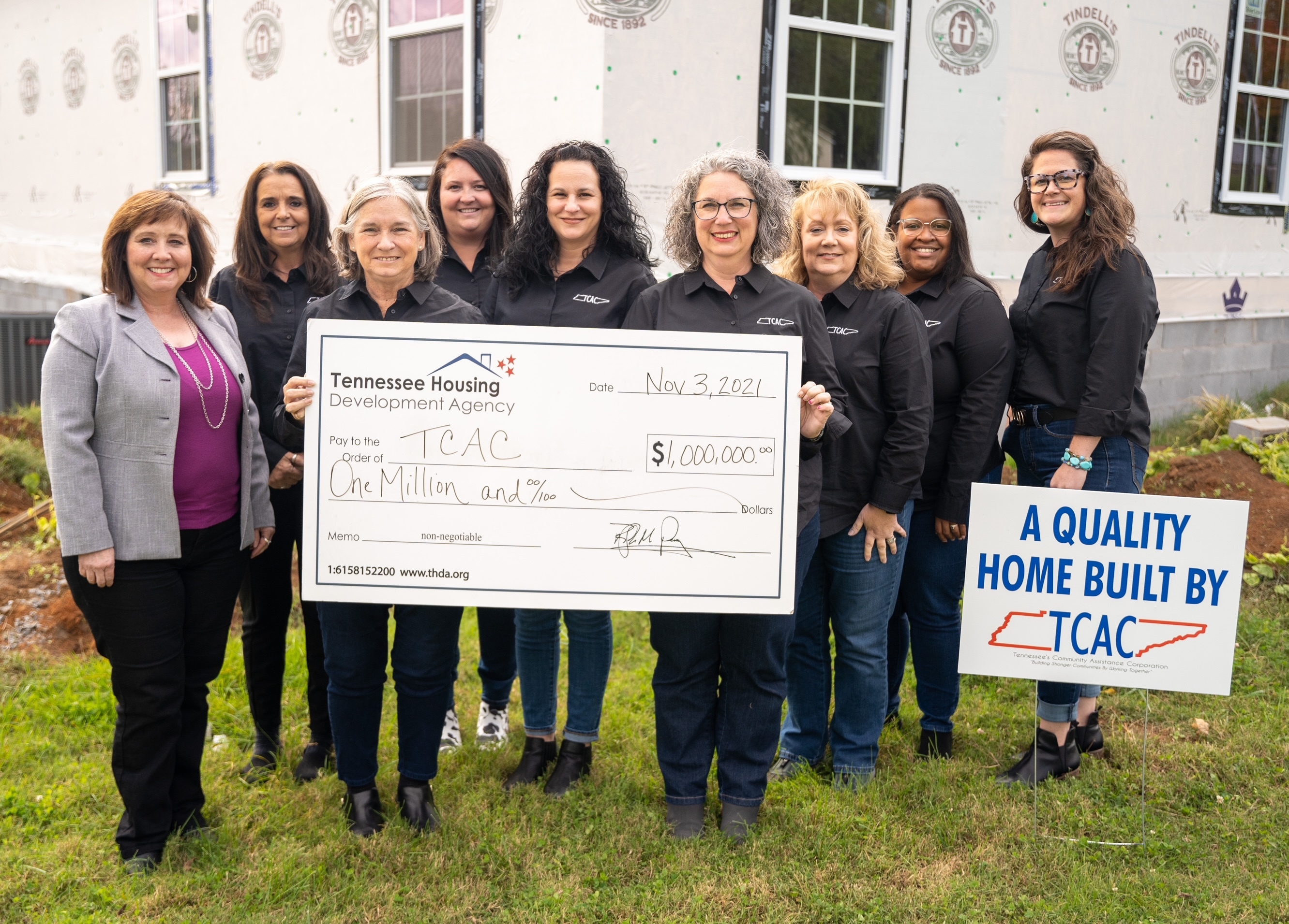 TCAC awarded $1 million HOME grant from THDA