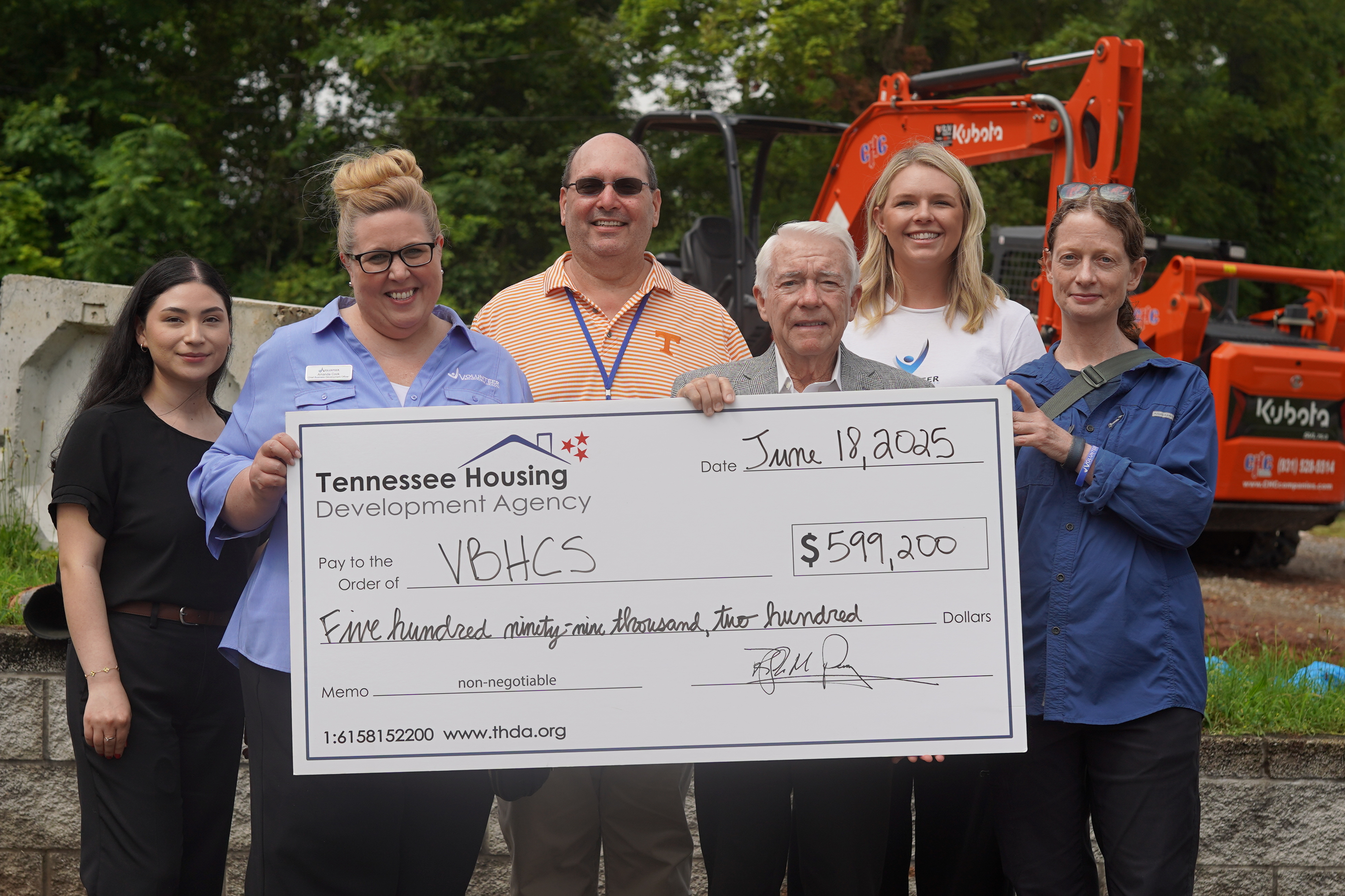 THDA Awards Volunteer Behavioral Health Care System $599,200 from the Tennessee Housing Trust Fund